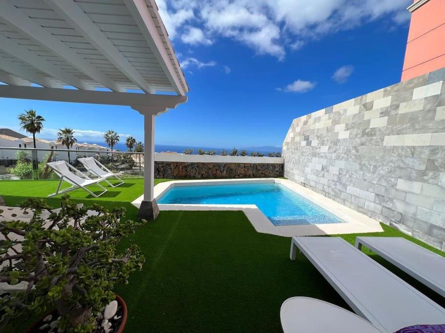 Villa Privada Con Piscina Tenerife Sur Aljaba 5 Chayofa Eksteriør billede