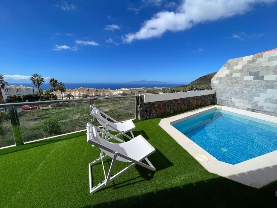 Villa Privada Con Piscina Tenerife Sur Aljaba 5 Chayofa Eksteriør billede