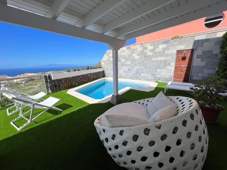 Villa Privada Con Piscina Tenerife Sur Aljaba 5 Chayofa Eksteriør billede