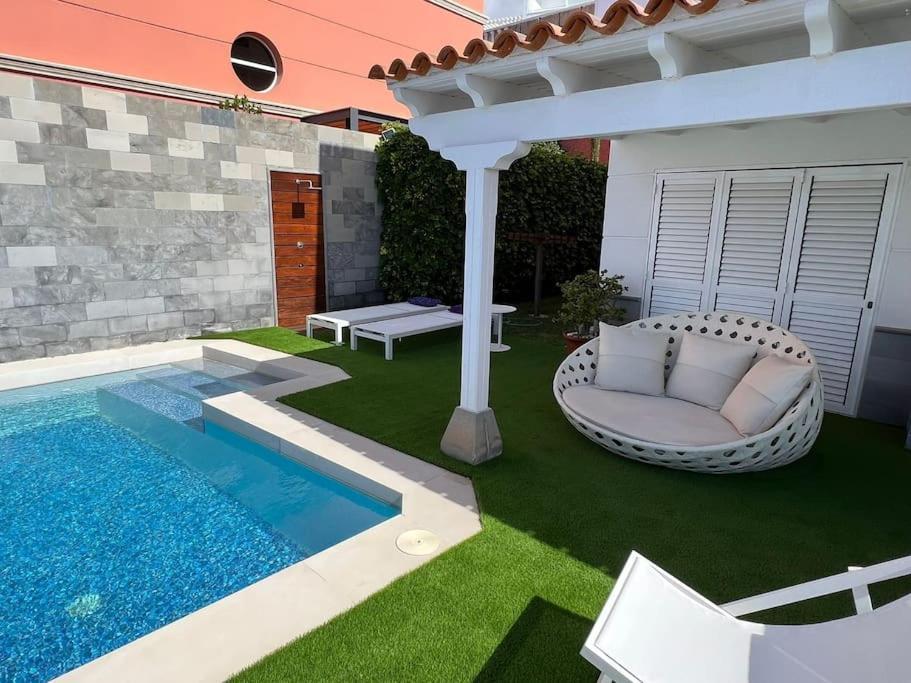 Villa Privada Con Piscina Tenerife Sur Aljaba 5 Chayofa Eksteriør billede