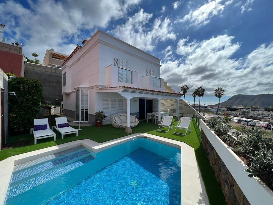 Villa Privada Con Piscina Tenerife Sur Aljaba 5 Chayofa Eksteriør billede