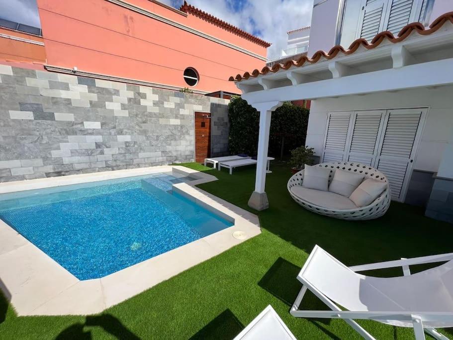 Villa Privada Con Piscina Tenerife Sur Aljaba 5 Chayofa Eksteriør billede